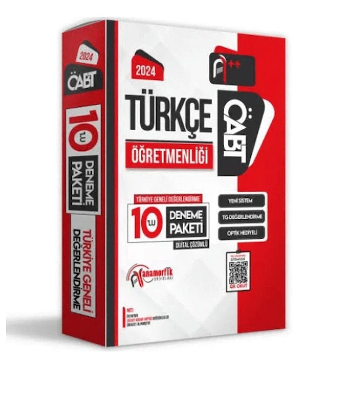 2024 ÖABT Türkçe Öğretmenliği Türkiye Geneli 10 Deneme Dijital Çözümlü
